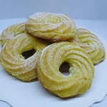 Rings with cream of cottage cheese