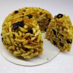 Chak-chak with circassian walnut and raisins