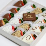 Strawberry in chokolate