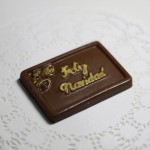 Chokolate in bar Feliz Navidad