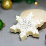 White chokolate snowflake