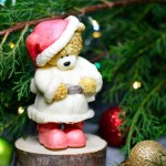 White chokolate bear Santa 03