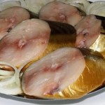 Coldly smoked mackerel 