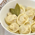Homemade Pelmeni (Russian meat dumplings) 